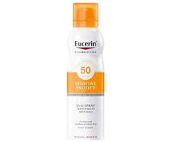 EUCERIN SUN PROTECTION 50 SPRAY TRANSPARENT DRY TOUCH SENSI
