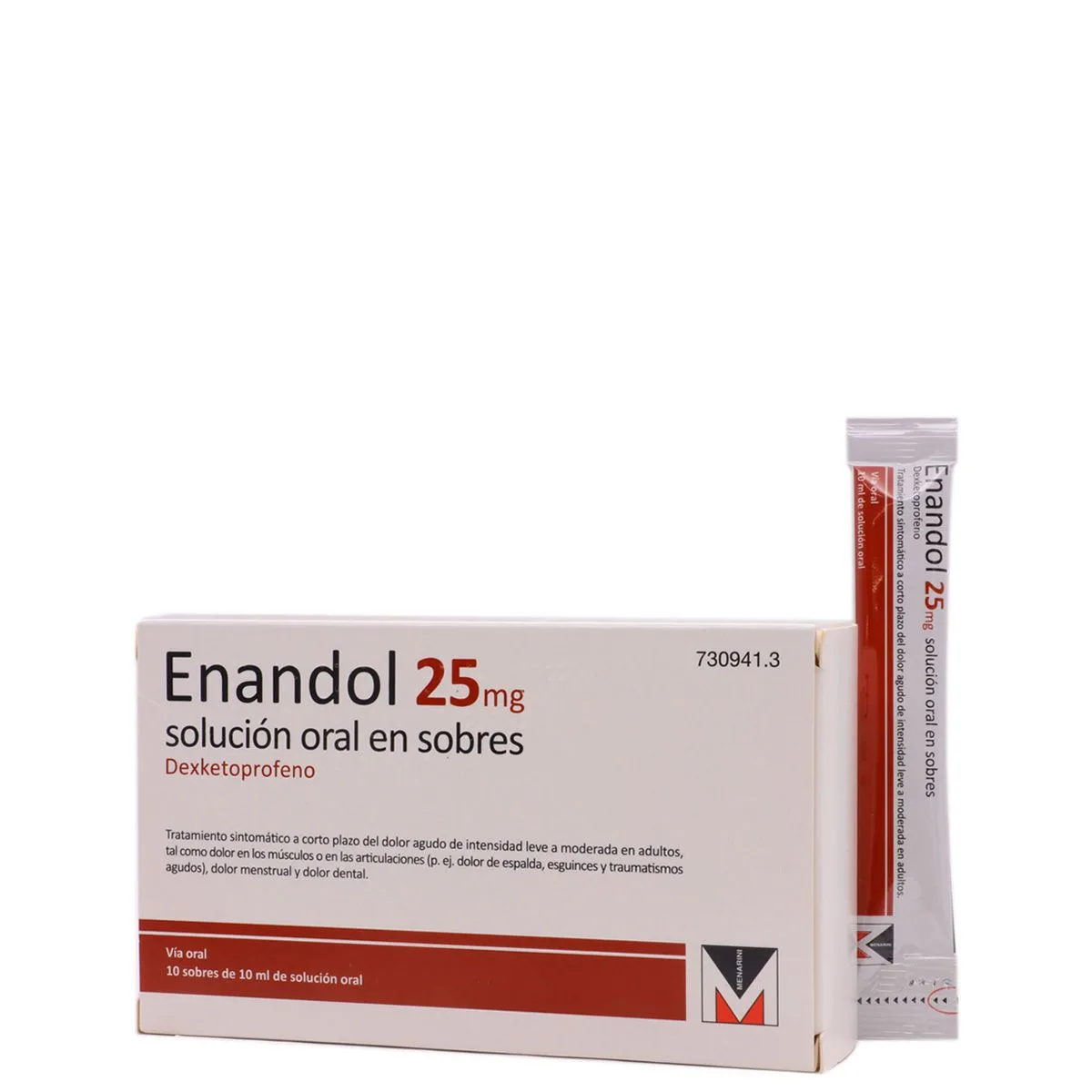 ENANDOL 25 MG 10 SOBRES SOLUCION ORAL 10 ML