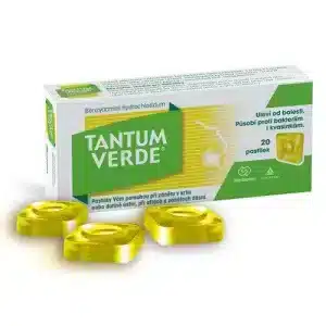 TANTUM VERDE 3 MG 20 PASTILLAS PARA CHUPAR (SABOR LIMON)