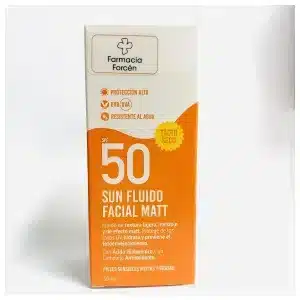 SUN FLUIDO FACIAL MATT 50