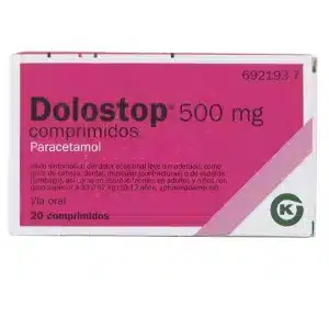 DOLOSTOP 500 MG 20 COMPRIMIDOS