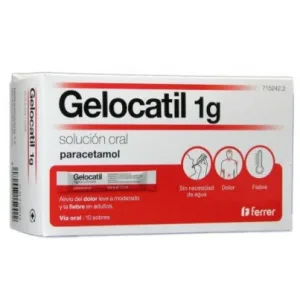 GELOCATIL 1 G 10 SOBRES SOLUCION ORAL