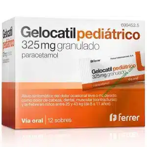 GELOCATIL 325 MG 12 SOBRES GRANULADO ORAL