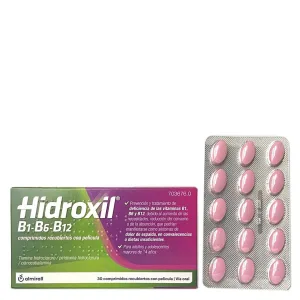 HIDROXIL B1-B6-B12 30 COMPRIMIDOS RECUBIERTOS