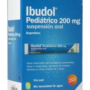 IBUDOL PEDIATRICO 200 MG 20 SOBRES SUSPENSION ORAL 10 ML