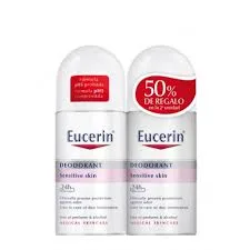 DUPLO DESODORANTE EUCERIN PIEL SENSIBLE PH-5 ROLL-ON 50 ML