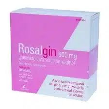 ROSALGIN 500 MG 20 SOBRES GRANULADO PARA SOLUCION VAGINAL