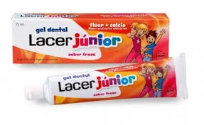 LACER JUNIOR GEL DENTAL  1 TUBO 75 ML SABOR FRESA