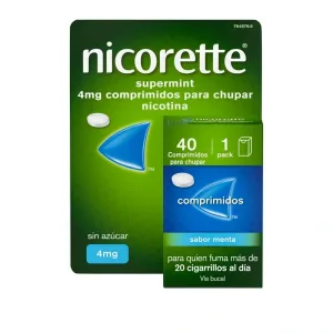 NICORETTE SUPERMINT 4MG 40COMP