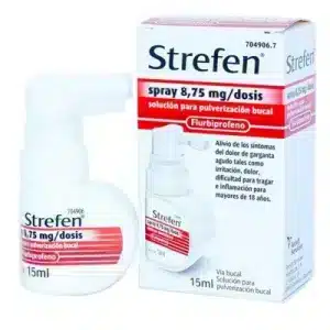 STREFEN SPRAY 8,75 MG/DOSIS SOL PULV BUCAL MENTA