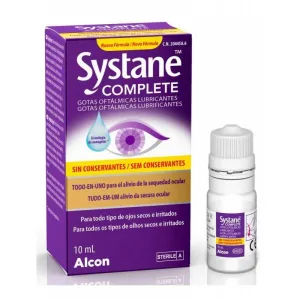 SYSTANE COMPLETE GOTAS OFTALMICAS LUBRICANTES SIN CONSERVANTES