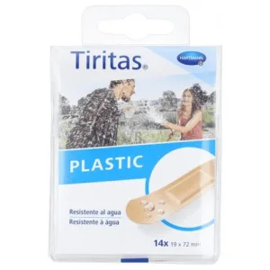 TIRITAS PLASTIC APOSITO ADHESIVO 14 UNIDADES 72 MM X 19 MM