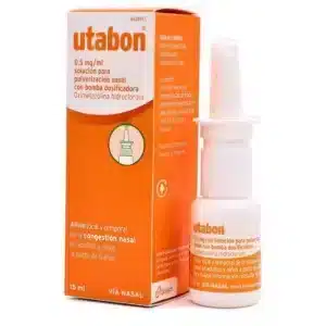 UTABON 0,5 MG ML SOLUCION PARA PULVERIZACION NASAL 1 FRASCO