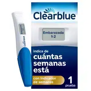 CLEARBLUE TEST DIGITAL DE EMBARAZO CON INDICADOR DE SEMANAS