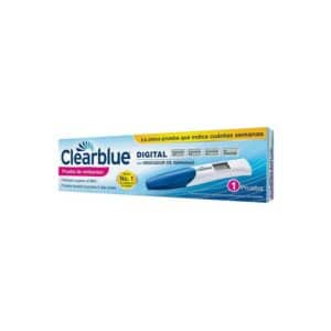 CLEARBLUE TEST DIGITAL DE EMBARAZO CON INDICADOR DE SEMANAS
