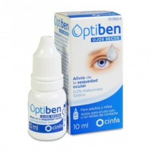 OPTIBEN OJOS SECOS GOTAS 1 FRASCO 10 ML